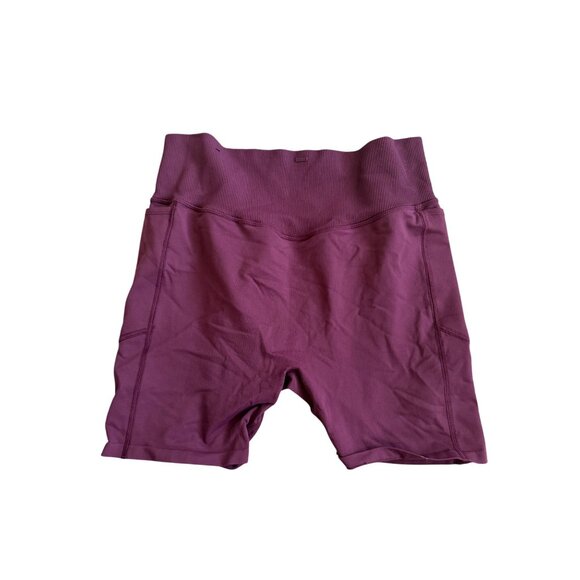 PINK VICTORIAS SECRET Purple Bike Active Shorts Size XL - Picture 4 of 4